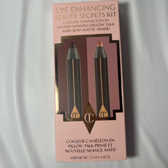 Charlotte Tilbury Eye Enhancing Beauty Secrets Kit Pillow Talk & Smokey NIB - Picture 2 of 9
